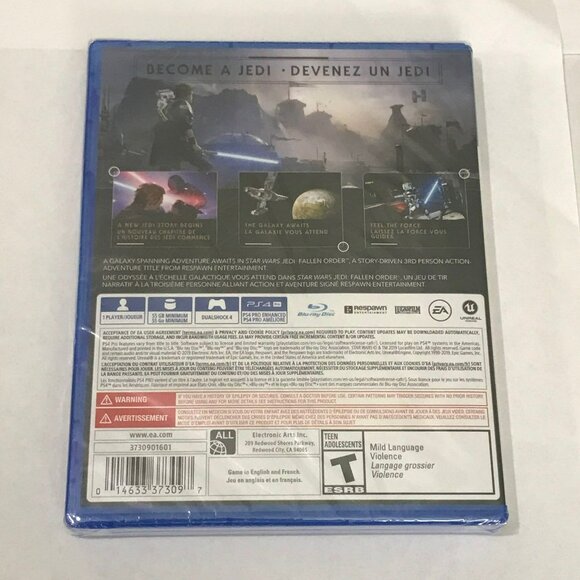 PS4 Star Wars Jedi Fallen Order (Factory Sealed) PlayStation 4 - Picture 2 of 3